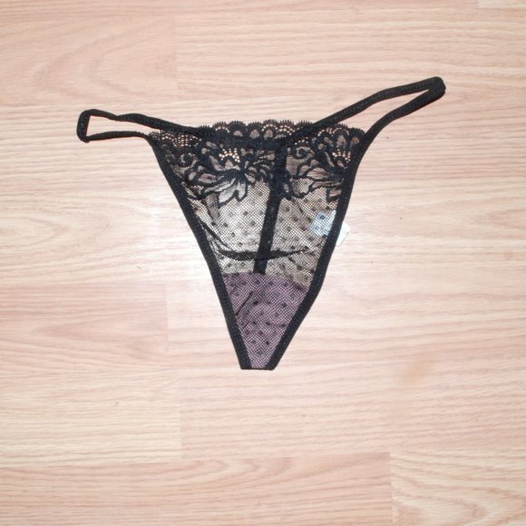Chuns Black G-String - Picture 1 of 2